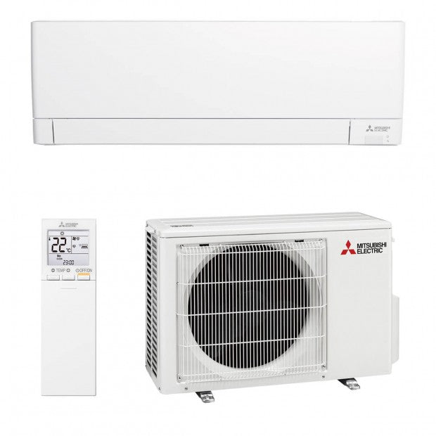 Split pared Mitsubishi Electric con control remoto y unidad externa MIT-MSZ-HR25VFK precio online