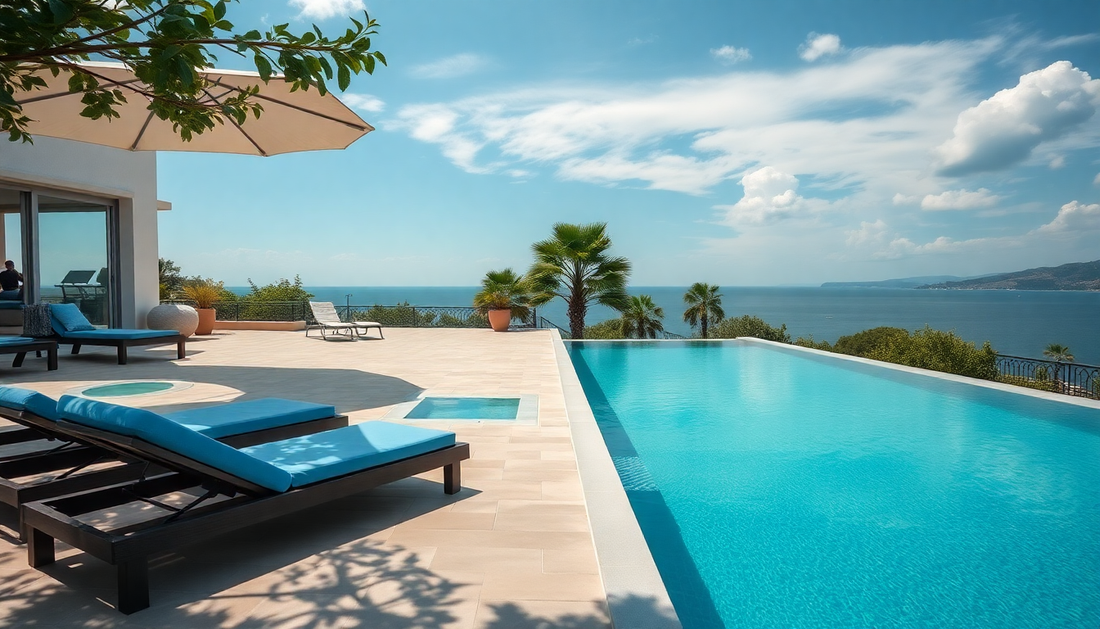Luxury villa summer