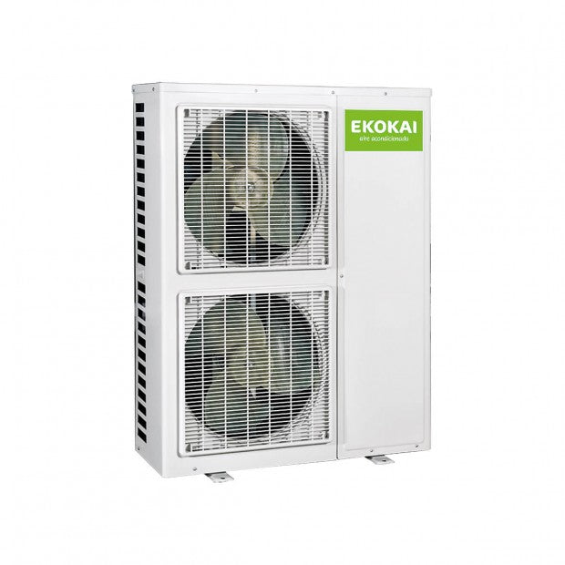 Unidad exterior para aire acondicionado por conductos EKO-BNA200KWX-W T EKOKAI blanca con doble ventilador