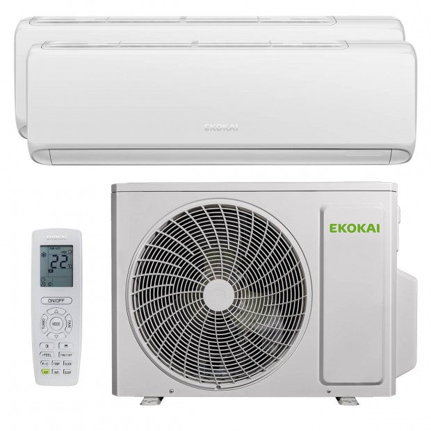 Multisplit Ekokai con unidad interior, exterior y mando a distancia Ekokai EKO-3MA71FGE-H precio