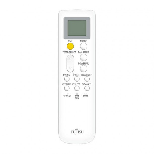 Mando a distancia blanco para climatizador FUJ-3NGF89910 bajo consumo de FUJITSU