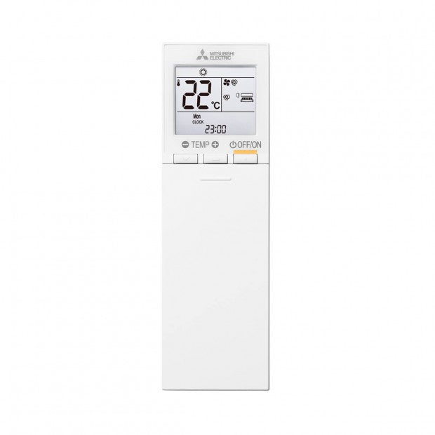 Control remoto blanco para aire acondicionado Split Pared MITSUBISHI ELECTRIC MIT-MSZ-HR25VFK precio online
