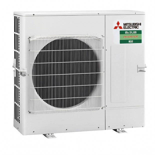 Unidad exterior Mitsubishi Electric para sistema de aire acondicionado comercial con tecnología inverter